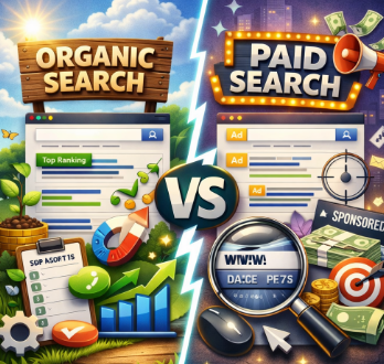organic search Vs paid search